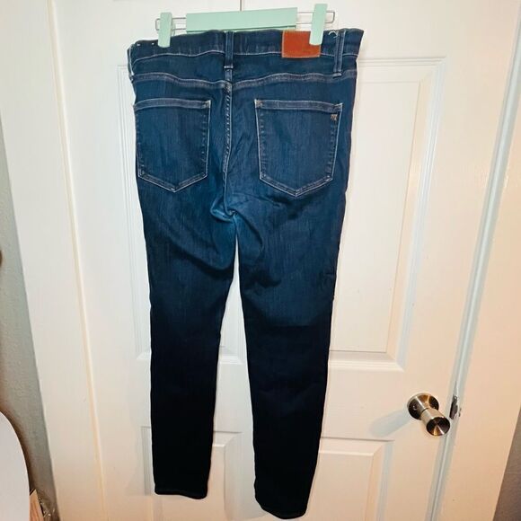 Madewell Low-rise Skinny Skinny Blue Jeans 6 - Picture 6 of 10